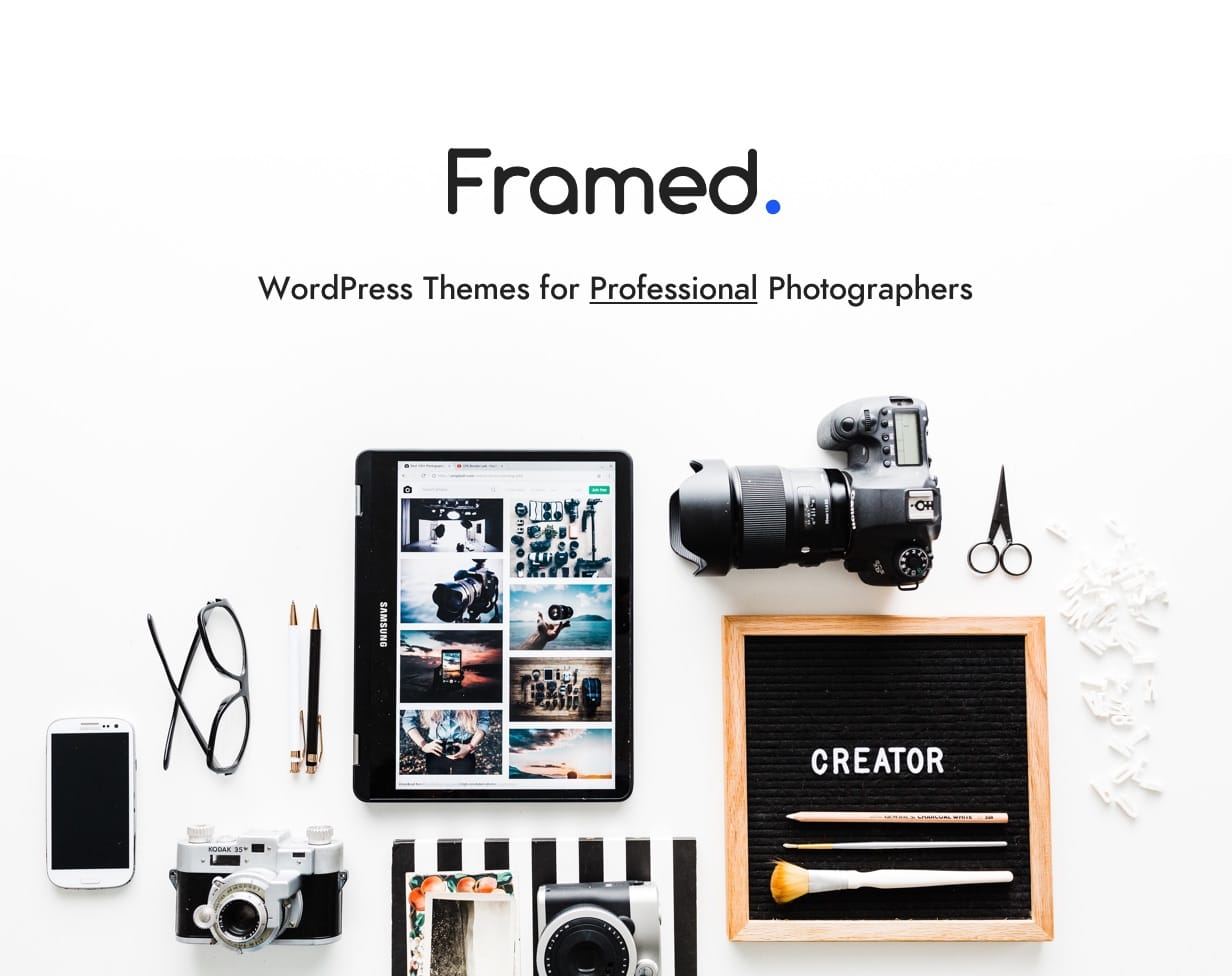 Framed | Photography Portfolio WordPress